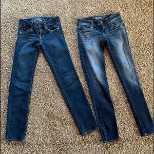 2 pairs of American Eagle Jeans!